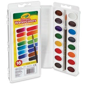 Crayola Educational Watercolor Pan Sets