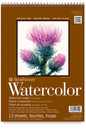 Strathmore 400 Series Watercolor Paper Pads