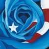 LET FREEDOM BLOOM AGAIN -AMERICAN ROSE- PAPER PRINT - Image 5